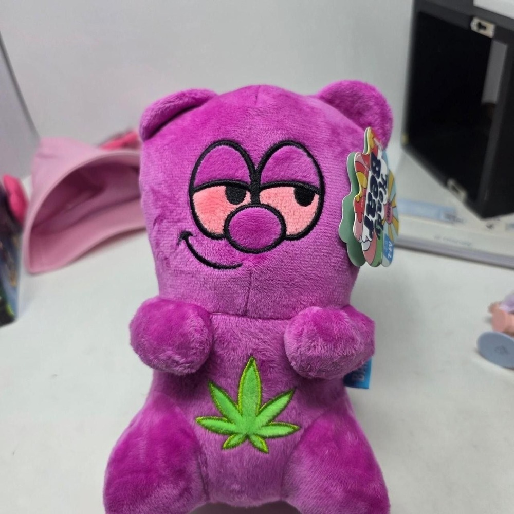 BARK BOX 420 Collection M/L 9.5"‎ Dog Toy "Heady Bear" Gummy Bear nwt